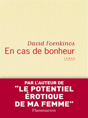 cover image of En cas de bonheur